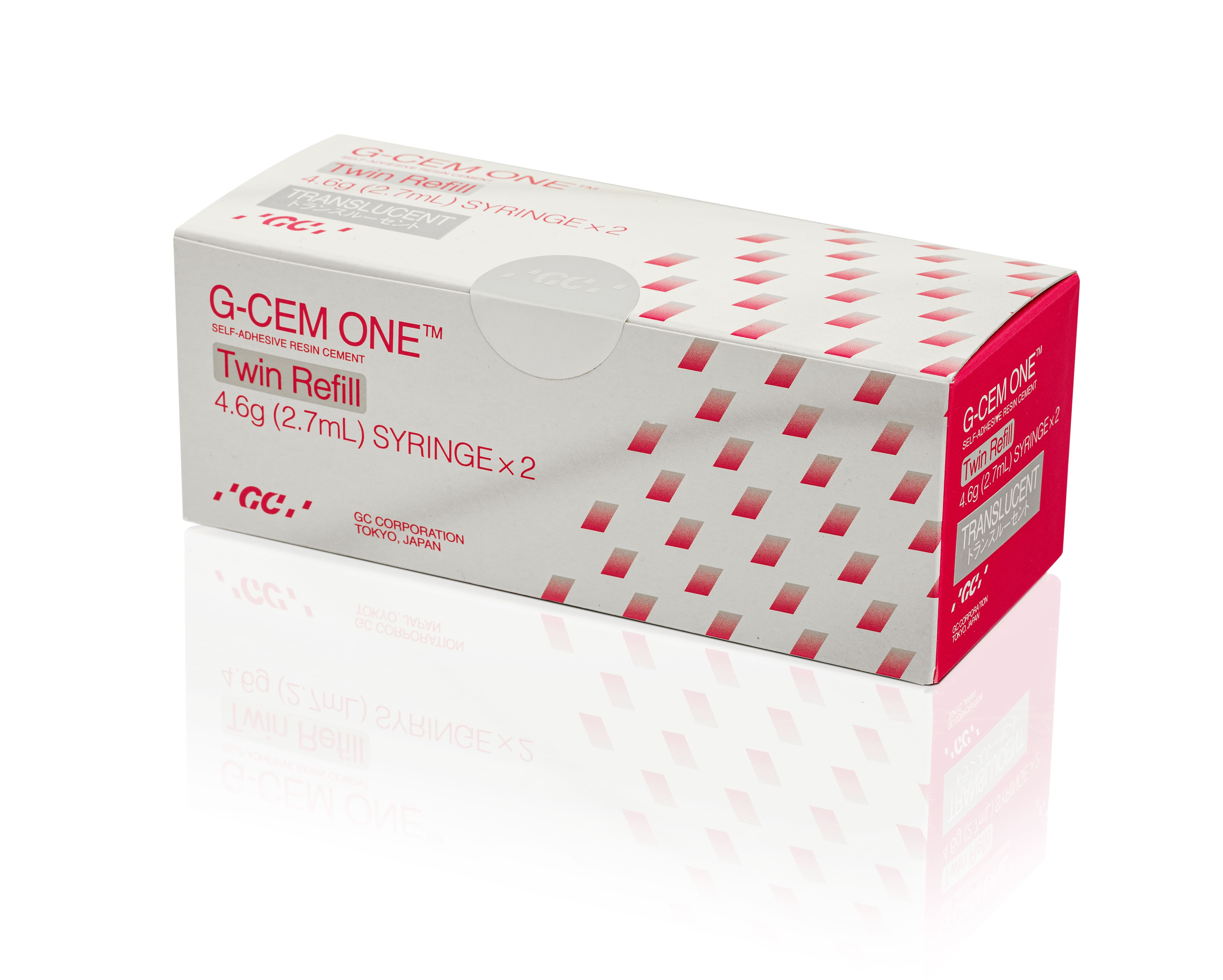 G-CEM ONE Twin Refill - Translucent - GC